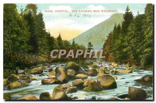 Cartes postales Harz Okertal Der Kahberg beim Waldhaus