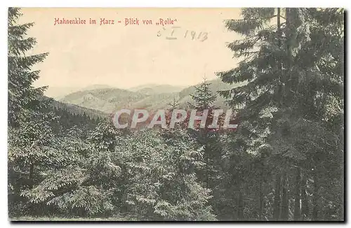 Cartes postales Hahnenklee im Harz Blick von Rolle