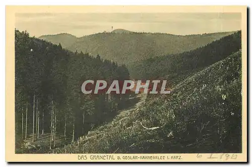Cartes postales Das Granetal B Goslar Hahnenklee i Harz