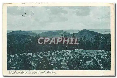 Cartes postales Blick von der Hiscenbank auf Steinberg