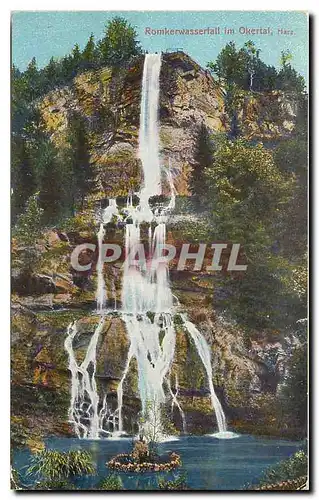 Cartes postales Romkerwasserfall im Okertal Harz