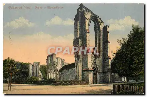 Cartes postales Walkenried Harz Ruine u Klosterkirche
