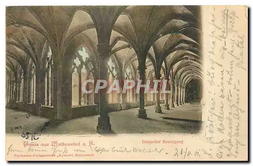 Cartes postales Gruss aus Walkenried Doppelter Krenzgang