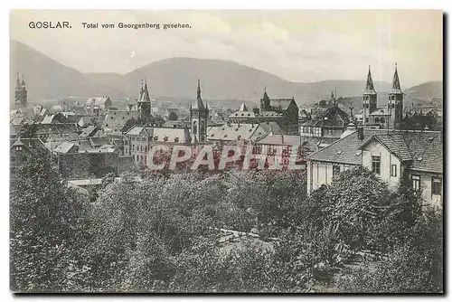 Cartes postales Goslar Total vom Georgenberg Gesehen