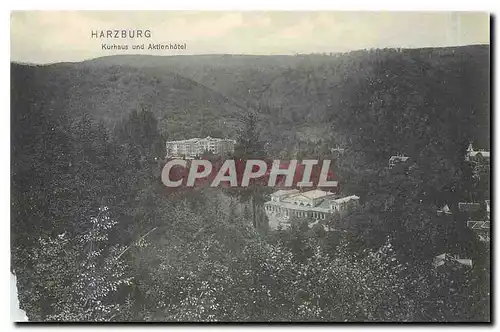 Cartes postales Harzburg Kurhaus und Aktienhotel