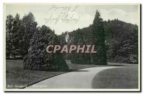 Cartes postales Bad Harzburg Kasinopark