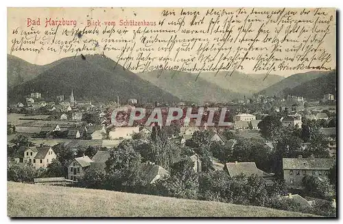 Cartes postales Bad Harzburg Blick vom Schutzenhaus