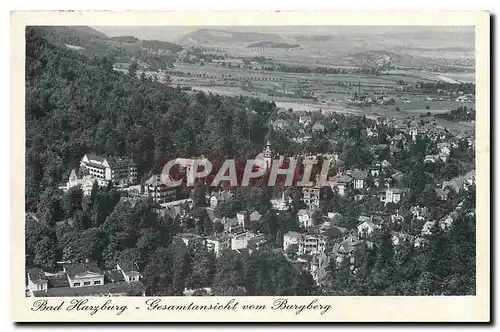 Cartes postales Bad Harzburg Gesamtansicht vom Burgberg