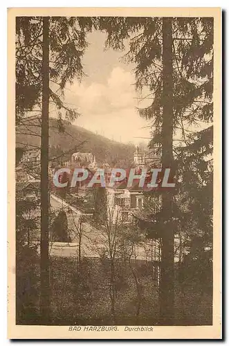 Cartes postales Bad Harzburg Durchblick