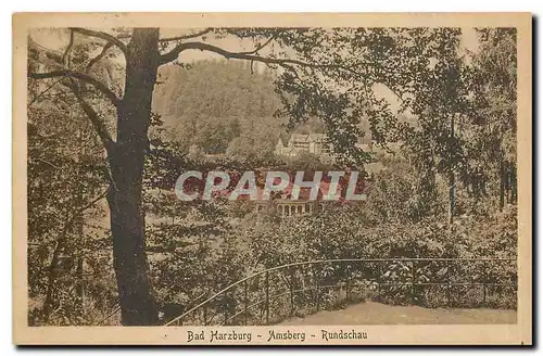 Cartes postales Bad Harzburg Amsberg Rundschau