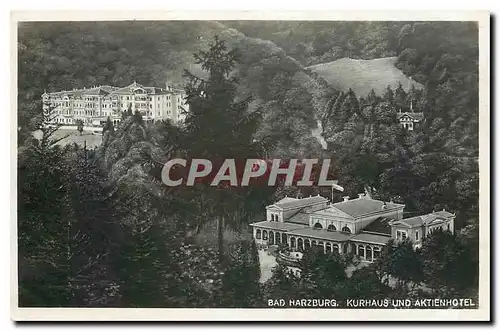 Cartes postales Bad Harzburg Kurhaus und Aktienhotel