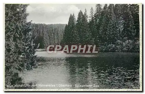 Cartes postales Klim Hohenluftkurort Hahnenklee I Oberharz Spiegeltaler See