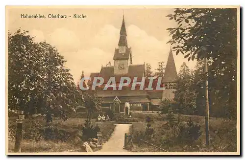 Cartes postales Hahnenklee Oberharz Kirche