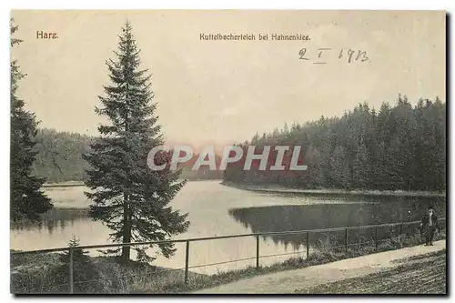 Ansichtskarte AK Harz Kuttelbacherteich bei Hahnenklee