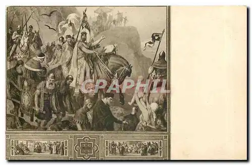 Cartes postales Wislicenus Dornroschens Geburl Nach dem Gemalde im Kaiserhause zu Goslar