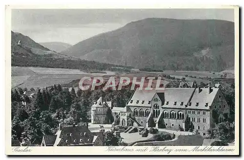 Cartes postales Goslar Kaiserhaus mit Harzburg vom Marktkirchturm
