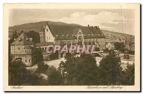 Cartes postales Goslar Kaiserhaus mit Steinberg