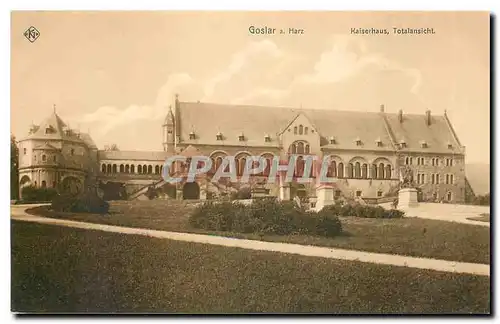 Cartes postales Goslar Harz Kaiserhaus Totalansicht