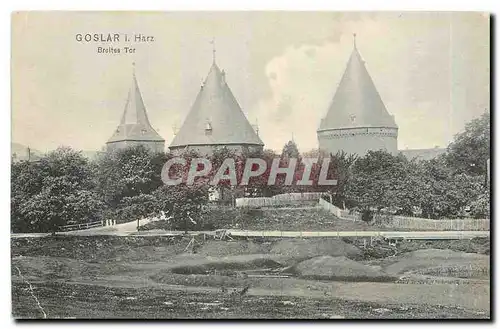 Cartes postales Goslar i Harz Breites Tor