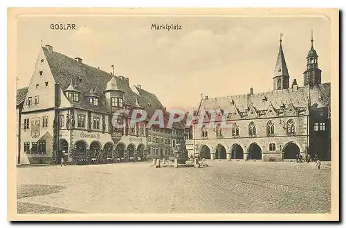 Cartes postales Goslar Marktplatz