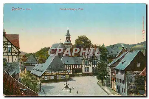 Cartes postales Goslar Harz Frankenberger Plan