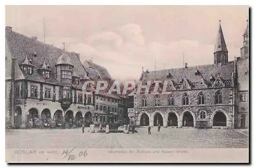 Cartes postales Goslar am Harz
