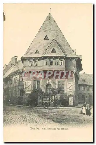 Cartes postales Goslar Altdeutsches Gildehaus