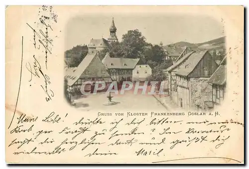Cartes postales Gruss vom Kloster Frankenberg Goslar