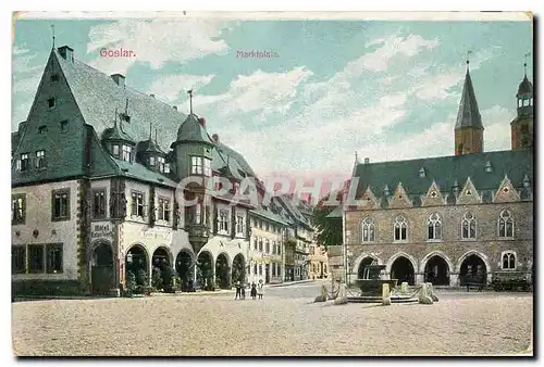 Cartes postales Goslar Marktplatz