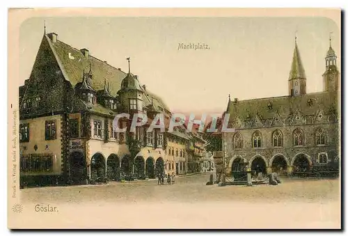 Cartes postales Goslar Marktplatz