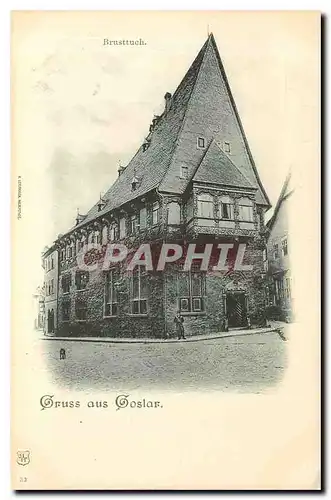Cartes postales Brusttuch Gruss aus Goslar