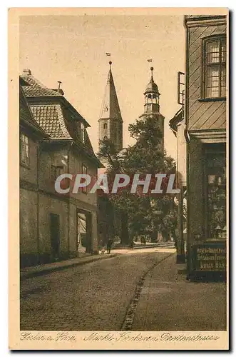 Cartes postales Goslar a Harz Markt Kirche