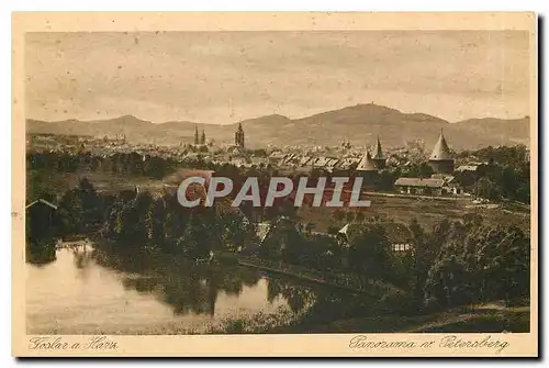 Cartes postales Goslar a Harz Panorama v Peterberg