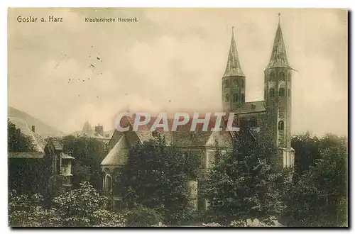 Ansichtskarte AK Goslar a Harz Klosterkirche Neuwerk