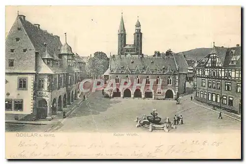 Cartes postales Goslar a Harz Kaiser Worth