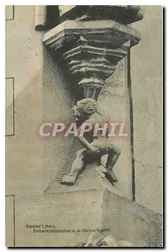 Cartes postales Goslar i Harz Dukarenmannchen Kaiserworth