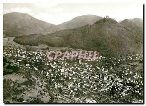 Moderne Karte Annweiler am Trifels Luftaufnahme