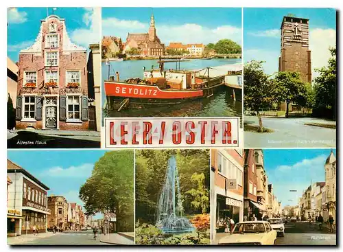 Cartes postales moderne Leer Ostfr Altestes Haus