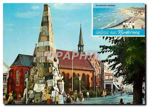 Cartes postales moderne Strandansicht Nordbad Grusse aus Norderney