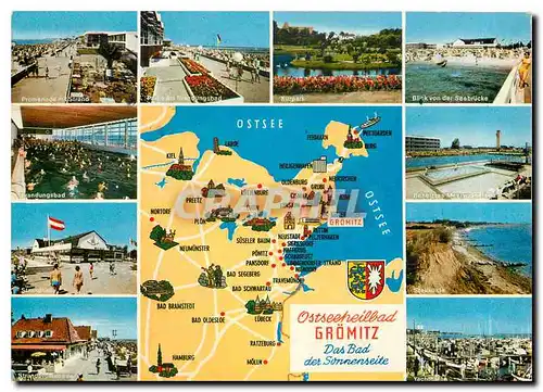 Cartes postales moderne Ostseeheilbad Gromitz Das Bad der Sonnenseite