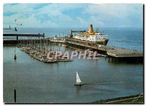 Cartes postales moderne Nordseeheilbad Cuxhaven Neue Seebaderbrucke mit Yachthaven