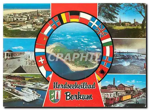 Cartes postales moderne Nordseeheilbad Borkum