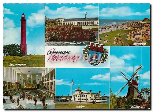 Cartes postales moderne Nordseebad Norderney