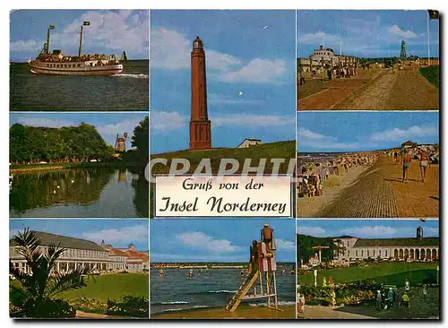 Cartes postales moderne Gruss von der Insel Norderney