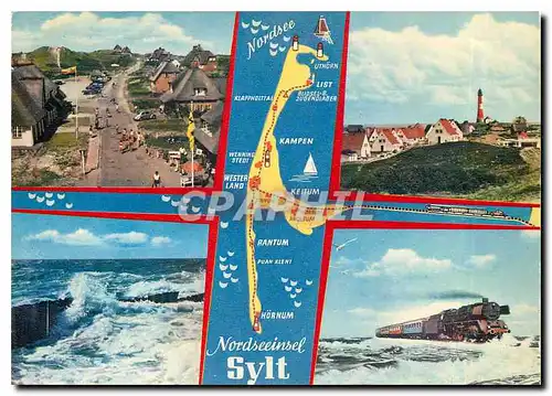 Cartes postales moderne Nordseeinsel Sylt