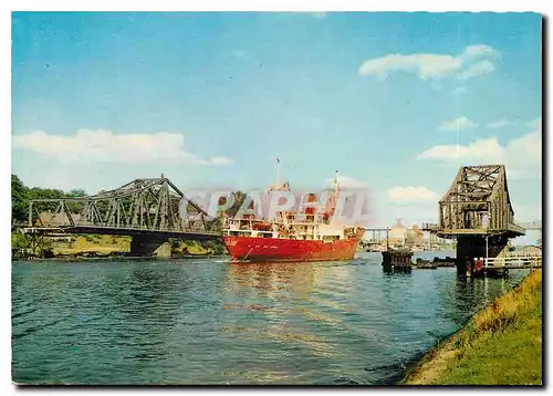Cartes postales moderne Rendsburg Drehbrucke