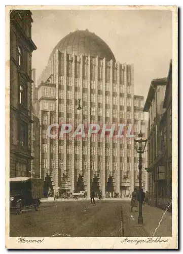 Moderne Karte Hannover Anzeiger Hochhaus