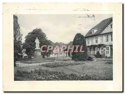 Cartes postales moderne Celle Triftanlagen mit Albrecht Thaer Denkmal