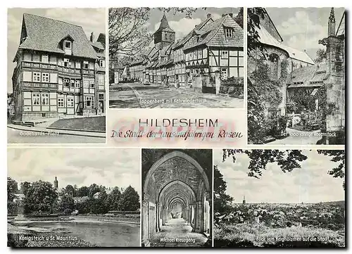 Cartes postales moderne Hildesheim Die Stadt der tousend jahrigen Rosen