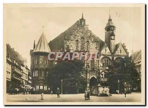 Cartes postales moderne Hildesheim Rathaus